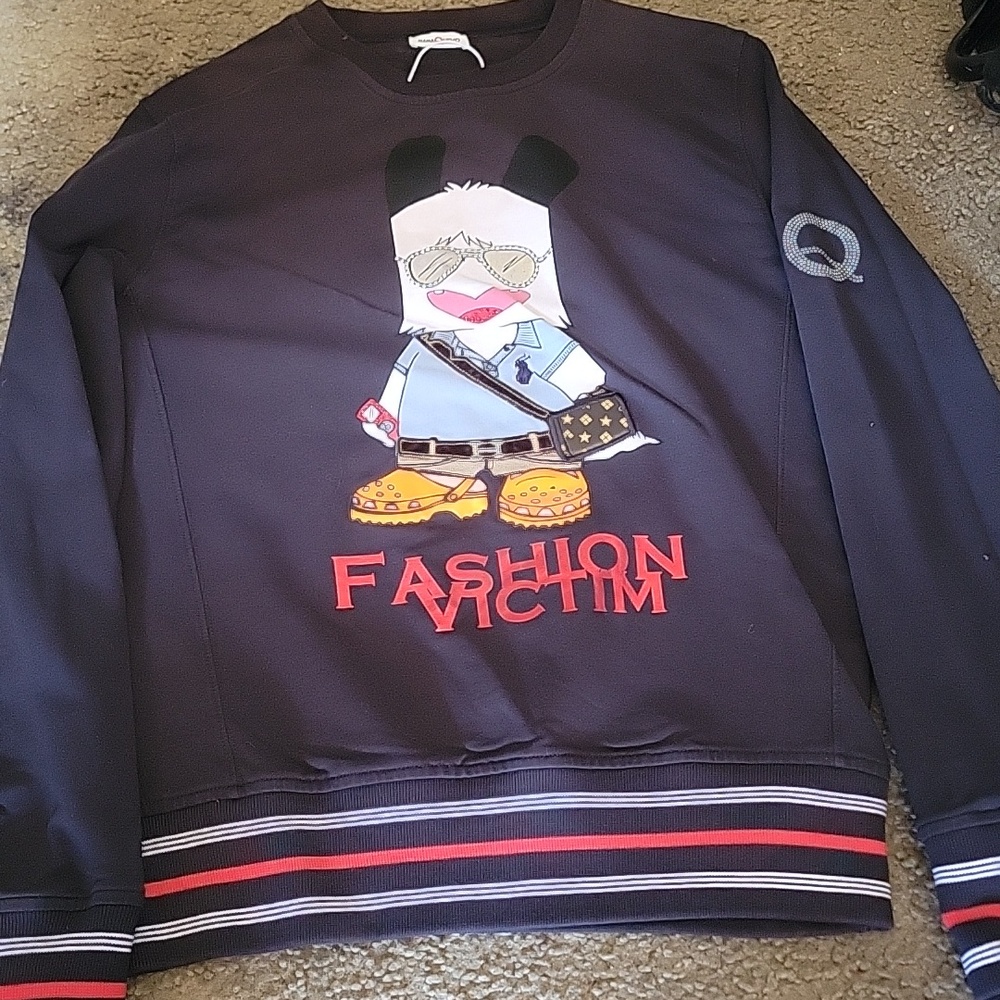 Quevo Navy Crewneck